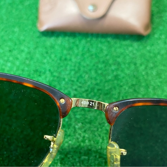 Ray-Ban RB3016-W0365 49[]21 Clubmaster Sunglasses Unisex - Picture 9 of 11